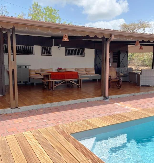 Le Caillou *** Belle Villa, 4 Chambres, Piscine, Vue Mer *** เลอ ดีอามงต์ ภายนอก รูปภาพ
